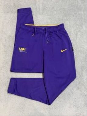 Nike Men’s Purple LSU Fleece Joggers / BNWT